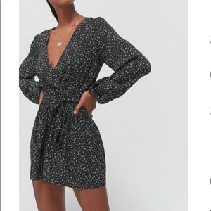 Urban Outfitters Long Sleeve Romper